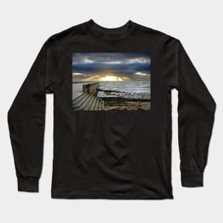 Sunset at Elwood Beach Long Sleeve T-Shirt